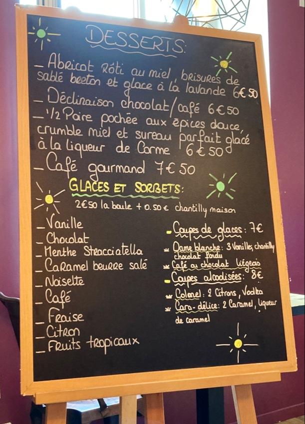 Bistrot Poitevin - Menu Image 1